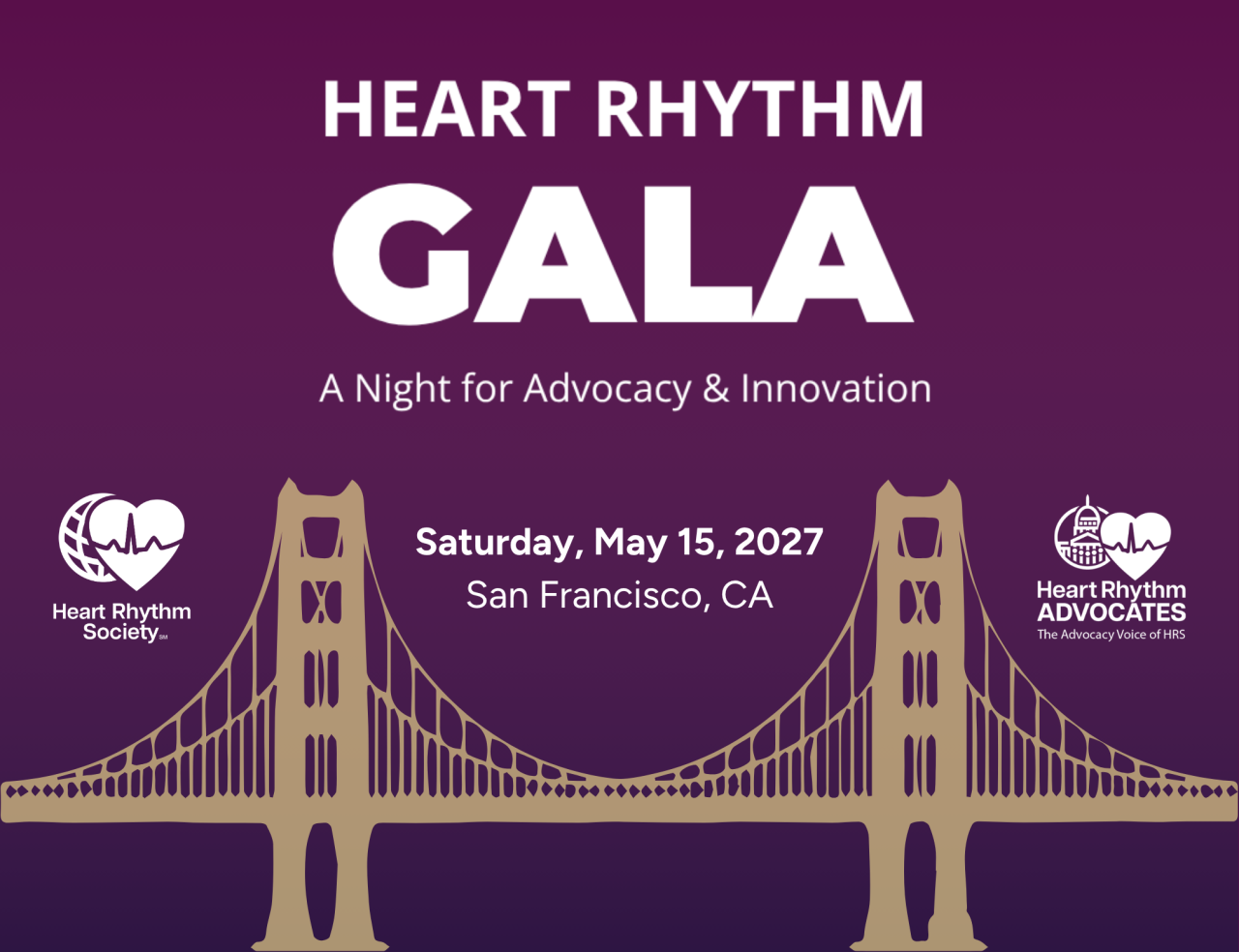 2027 Heart Rhythm Gala Save the Date
